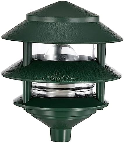Nuvo SF77/323 Pagoda Landscape Path Light, Bronze