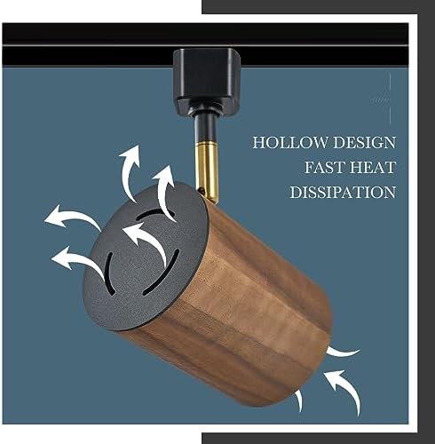 BISAMIYA H-Type Track Lighting, 3-Pack Black