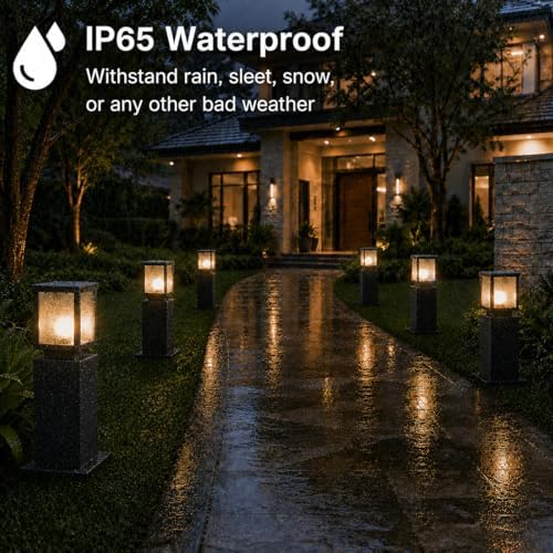 23.62" Outdoor Landscape Pathway Light, Waterproof