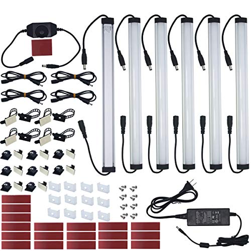 31W Warm White Under-Cabinet Light Bar Kit — 6-Pack - Field & Lumen Lighting