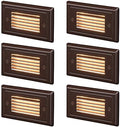 LEONLITE 6-Pack 120V LED Horizontal Step Lights