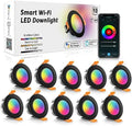 LightingWill 2 Inch Smart WiFi LED Downlight, 10 Pack