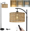 Arc Floor Lamp with Remote Control, 3 Color Temperatures