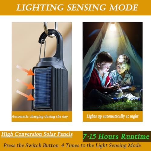 2-Pack USB Rechargeable Camping Lanterns