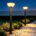 Solar Outdoor Pathway Lights, Motion Sensor, 2-Pack