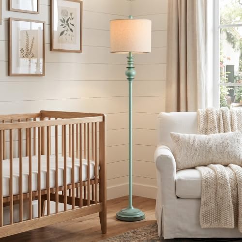 BOBOMOMO 64.25" Antique Blue Floor Lamp