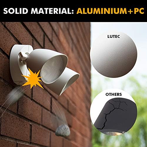 LUTEC 6222W 3500 Lumen 32 Watt 28 LED Dual-Head Floodlight Outdoor