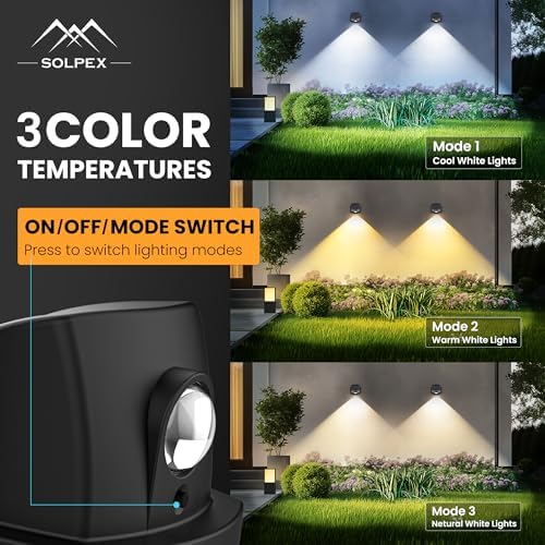 Solar Stair Lights, 12 Pack, Waterproof