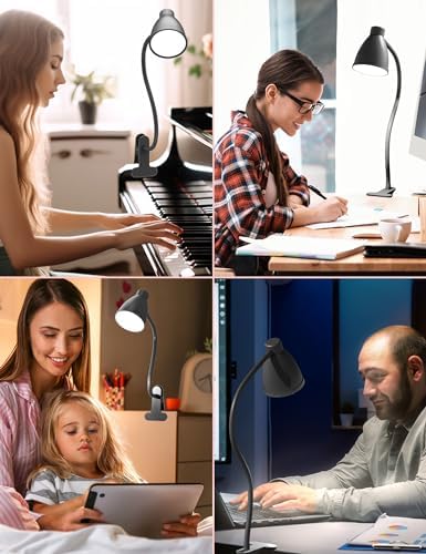 BOHON Desk Lamp, 5 Color Modes, Black