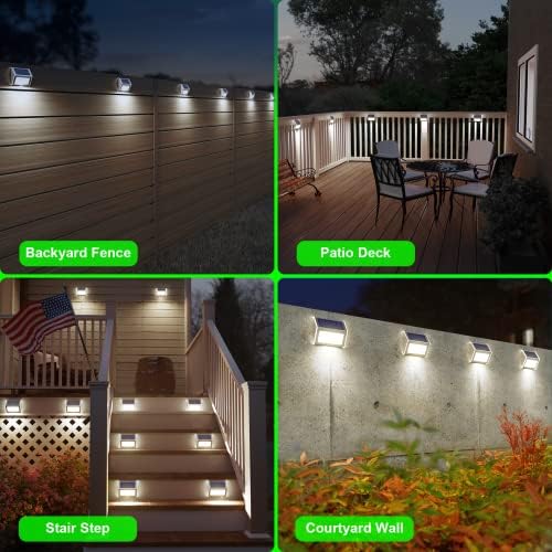 JSOT Solar Powered Lights, 6P, Cool White