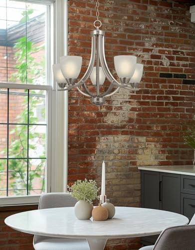 Kira Home Weston 24" 5-Light Chandelier