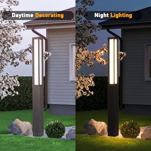 MVBT 71" IP65 Waterproof Outdoor Bollard Path Lights