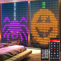 LumBelle 6.6 x 6.6Ft 400 LED Smart Curtain Lights