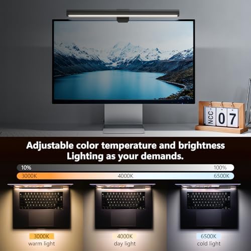 Monitor Light Bar, Eye-Care USB Reading Mnitor lamp, 11.8'' LED