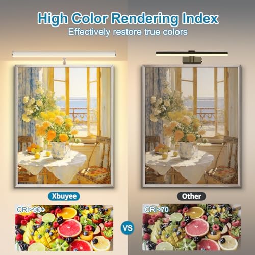Brushed Nickel Plug-in LED Picture Light