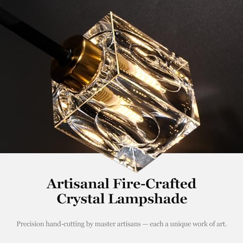 12-Light Modern Crystal Sputnik Chandelier