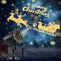3D Dynamic Christmas Projector Lights, Santa in Sleigh