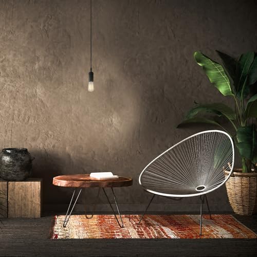 Globe Electric 64906 1-Light Pendant, Matte Black