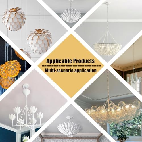 6 Inch Light Canopy Kit, White