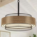 19.7" 5-Light Farmhouse Chandelier