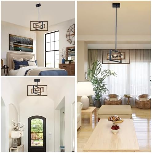 16" 3-Light Farmhouse Chandelier