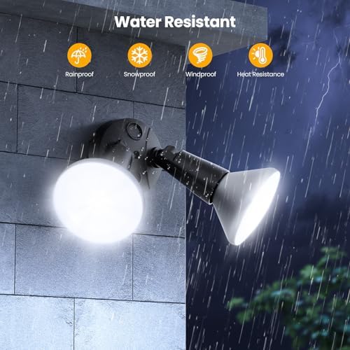 Onforu 2-Pack Adjustable Twin PAR Holder Flood Light Fixture