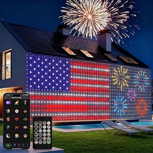 echosari 400 LED Smart Curtain Lights