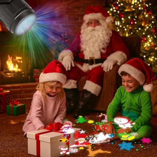 Christmas LED Projector Lights with Decorative Patterns