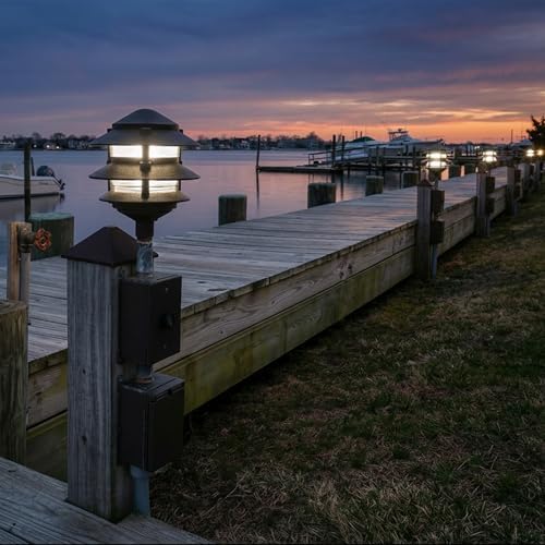 Greenfield 120V 3-Tier LED Outdoor Pathway Light