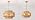 17.7" Boho Rattan Chandelier, 4-Light