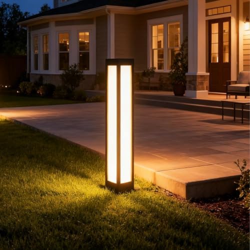 SkyGlow 32" 12V/120V LED Bollard Light