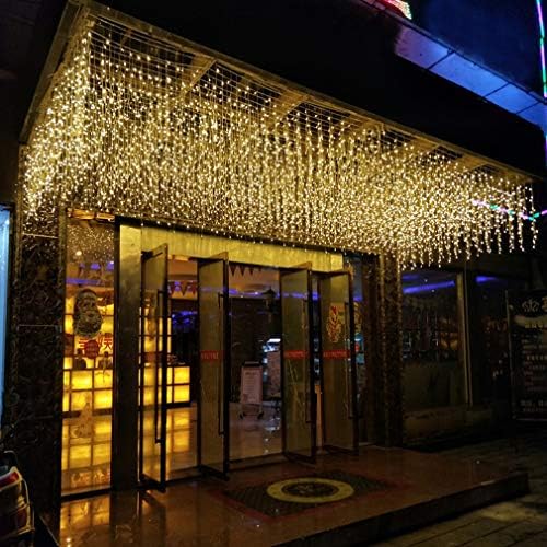 GTSYDING 96 LED Icicle Lights, 13FT