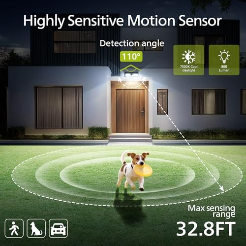 Philips Solar Outdoor Motion Sensor Lights, 258 LEDs