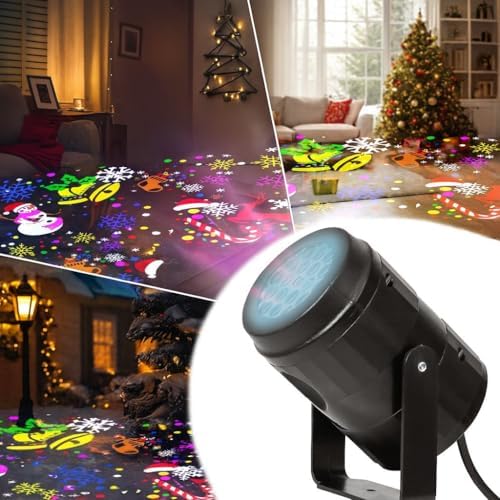 Christmas LED Projector Lights with Decorative Patterns