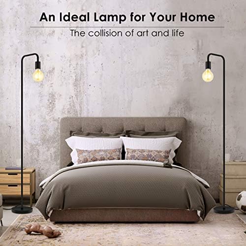 BoostArea 63 Inch Industrial Floor Lamp, E26 Socket