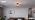 11" Vintage Transparent Semi Flush Mount Ceiling Light