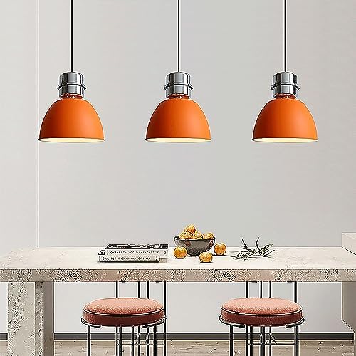 Modern Industrial E27 Metal Single-Head Pendant Lamp