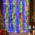 HEYFUNi 304 LED Fairy Curtain Lights, 9.8FT x 9.8FT