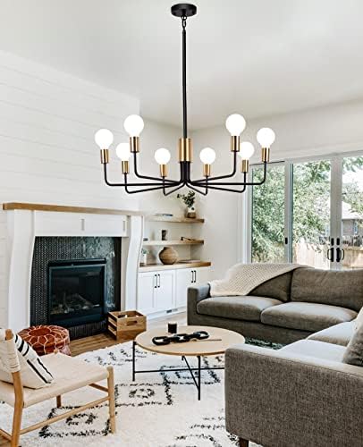 Farmhouse 8-Light Dining Room Chandelier