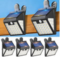 4 Pack Clip On Solar Lights Outdoor,Motion Sensor Outdoor Lights