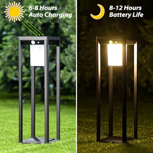 Waterproof Solar Motion Sensor Pathway Lights