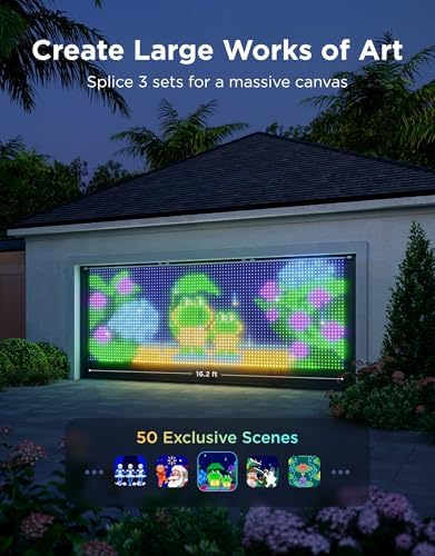 Govee Smart Curtain Lights Pro, 960 LEDs, 5.4×5.7ft