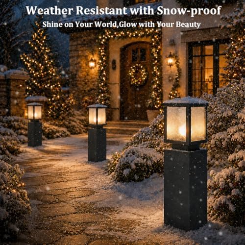 23.62" Outdoor Landscape Pathway Light, Waterproof