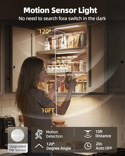 Under Cabinet Lights, Motion Sensored Closet Lights