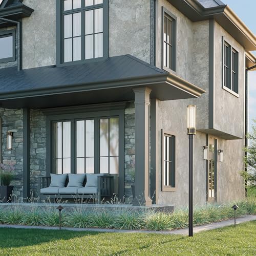 Kichler Outdoor Light Post, Black