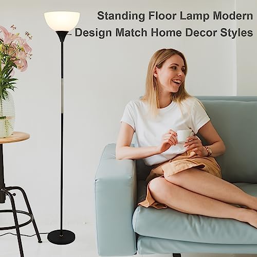LALISU Dimmable LED Floor Lamp, 3-Way Brightness
