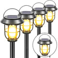 Solar Motion Lights Outdoor for Halloween Decorations, 4 Pack