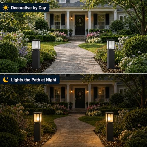 23.62" Outdoor Landscape Pathway Light, Waterproof