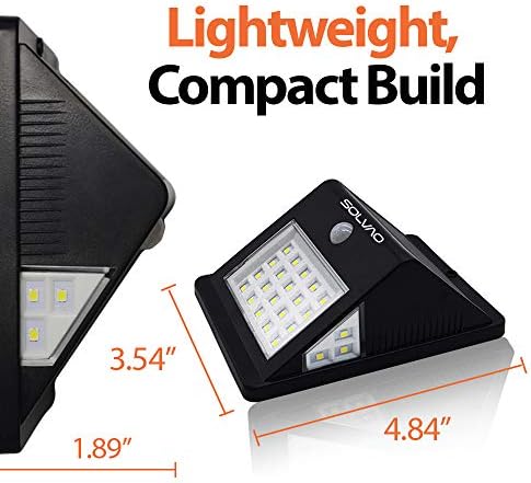 SOLVAO Solar Security Light, 26 LED, 1 Pack