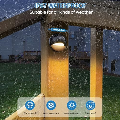 HIBOITEC12 PackLow Voltage LED Deck Lights 2700K 12-36V AC/DC